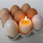 נרות מיוחדים | נר ביצה