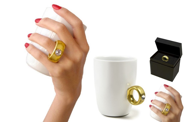כוסות קפה מיוחדות | כוס עם טבעת