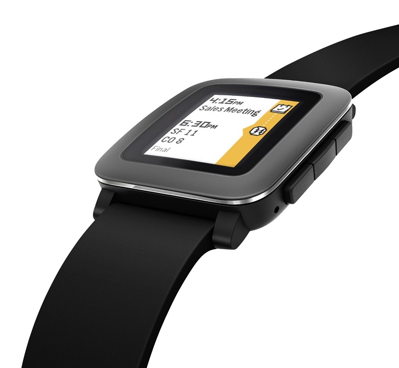 שעון חכם Pebble Time Smartwatch 